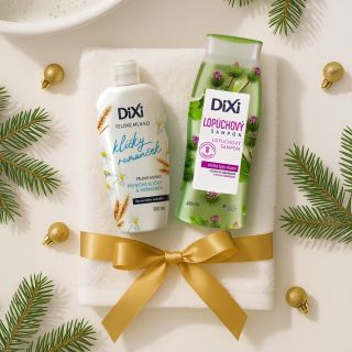 Darčeky, ktoré rozmaznajú vlasy i telo 🎁Vyskladajte si svoj balíček Dixi: 💛 Jemná starostlivosť pre vlasy aj telo 💛...